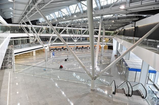 Zmodernizowana część Terminala T1 na Lotnisku Chopina w Warszawie /PAP