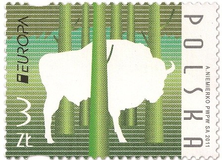 Znaczek pachnący jałowcem autorstwa Anny Niemierko /Poczta Polska /