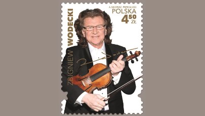Znaczek z serii „Gwiazdy polskiej muzyki” /Poczta Polska /