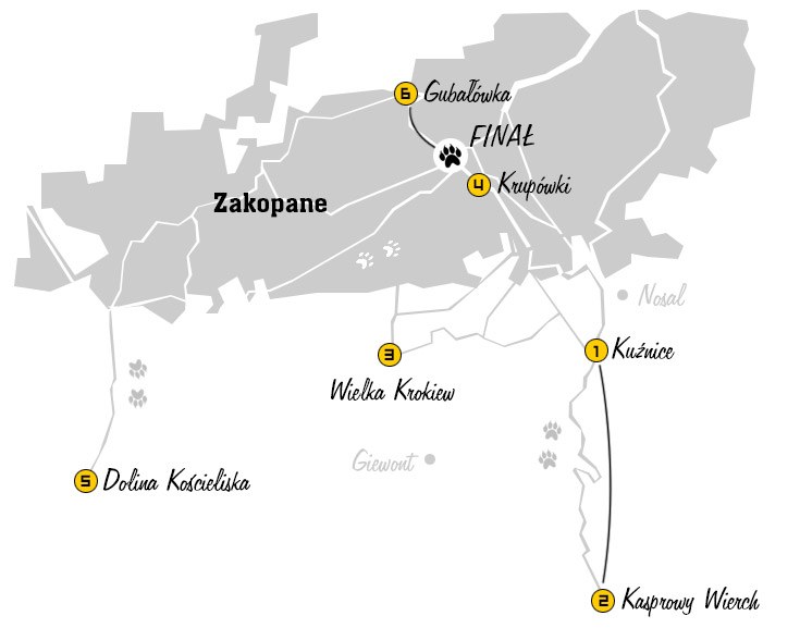 Znajdziecie nas w całym Zakopanem! /Grafika RMF FM