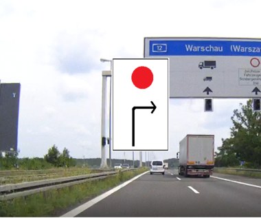 Znak drogowy z czerwoną kropką. Gdzie go spotkamy i co oznacza?