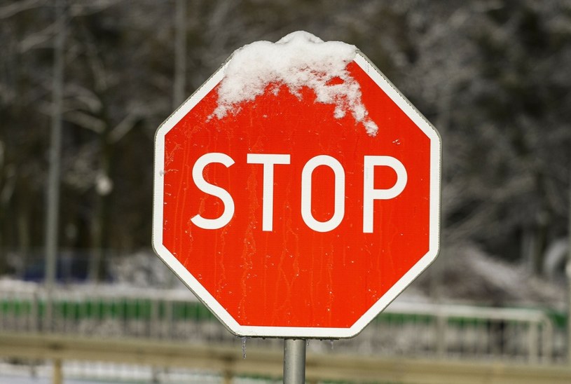 Znak STOP to jeden z najważniejszych znaków drogowych /Artur Szczepański /Reporter