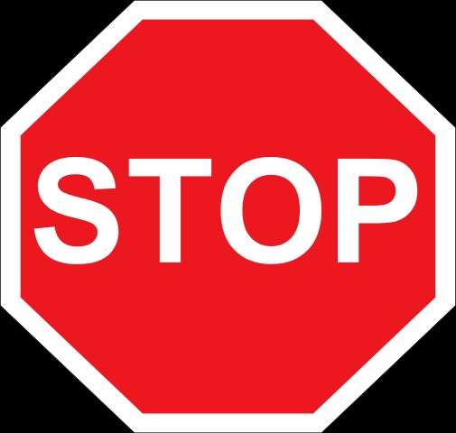 Znak stop. /Domena publiczna /Wikimedia