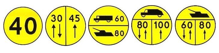 Znaki dla wojskowych kierowców /GDDKiA