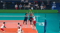 Znakomita akcja w meczu Polska - USA zakończona atakiem Bartosza Kurka! WIDEO (Polsat Sport)