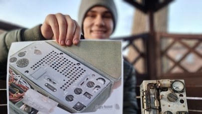 Znalazł na strychu element radiostacji. Używał jej amerykański szpieg "Sputnik"?