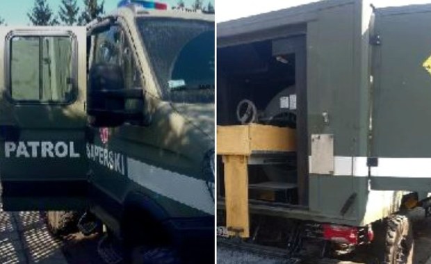 Znalazł w ogrodzie. Służby postawione na równe nogi