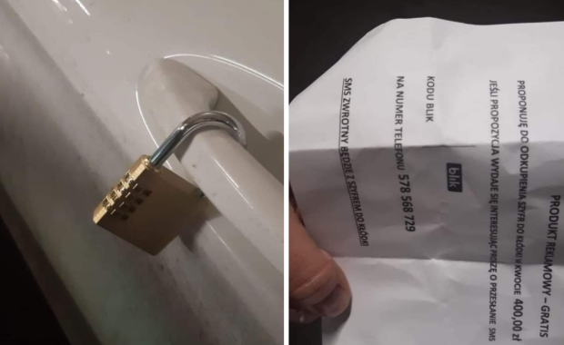 Znalazłeś na drzwiach auta kłódkę? To nowa metoda oszustów