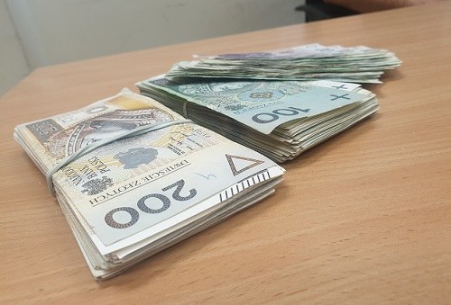 Znalezione pieniądze /Policja Olsztyn /Policja