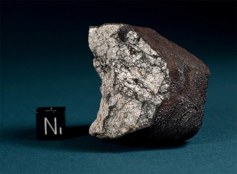 Znaleziony fragment meteorytu: Fot. Svend Buhl / Meteorite Recon /Wikipedia