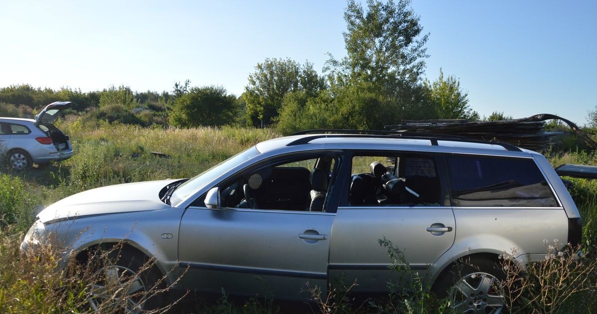 Znaleziony na posesji Volkswagen Passat /Policja