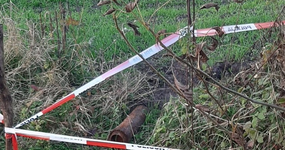 Znalezisko zostało zabezpieczone przez policją i zneutralizowane przez saperów /Policja