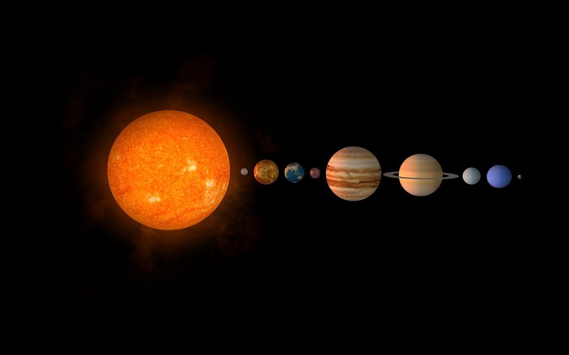 Znane nam współcześnie planety Układu Słonecznego /Pixabay.com