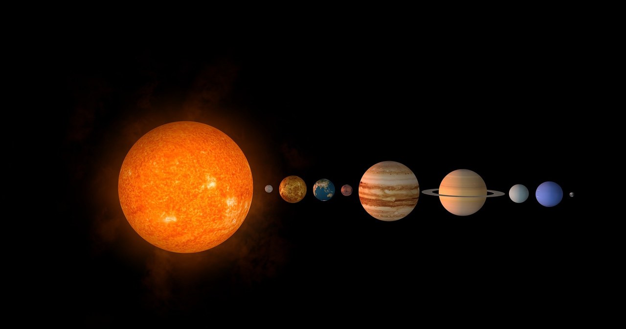 Znane nam współcześnie planety Układu Słonecznego /Pixabay.com
