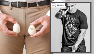 Znani faceci trzymają się za krocze. "Rób to raz w miesiącu" 