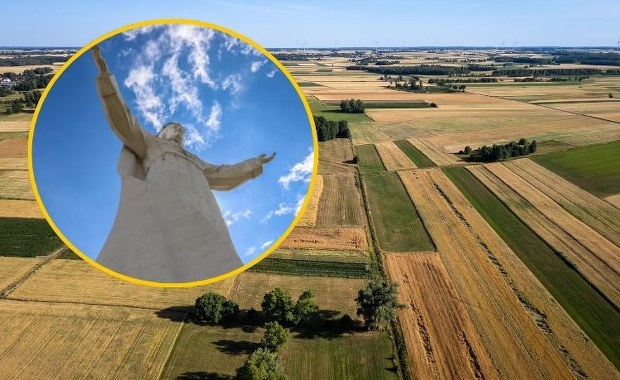 Znany milioner buduje giganta pod Toruniem. To będzie najwyższy w Europie pomnik Matki Boskiej 