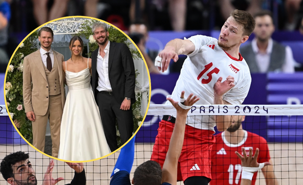 Znany polski siatkarz wziął ślub! Zdjęcie z kolegą robi furorę 