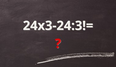 Znasz poprawne rozwiązanie? Uważaj – rutyna może cię zwieść