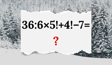 Znasz się na matematyce? Spróbuj policzyć w mniej niż 10 sekund 