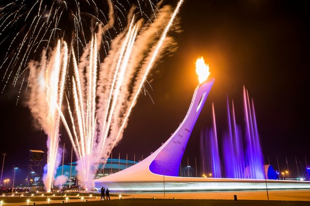 Znicz olimpijski już płonie /VINCENT JANNINK /PAP/EPA