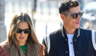 Znienacka Lewandowska pokazała się u boku męża. Wszyscy patrzyli tylko na jedno