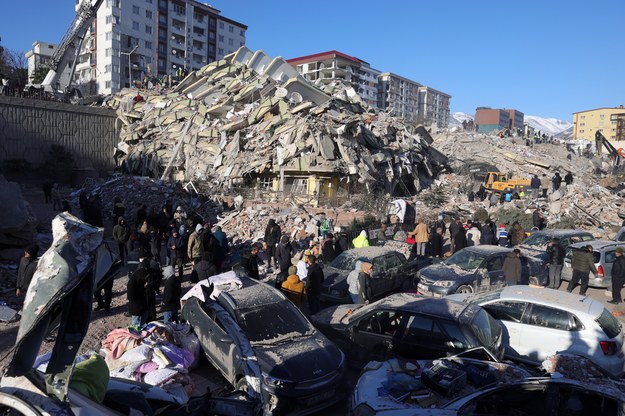 Zniszczenia Kahramanmaras w Turcji /ABIR SULTAN /PAP/EPA