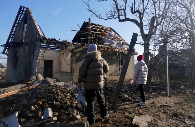 Zniszczenia po ataku dronów w Odessie (zdj. z niedzieli) /IGOR TKACHENKO /PAP/EPA