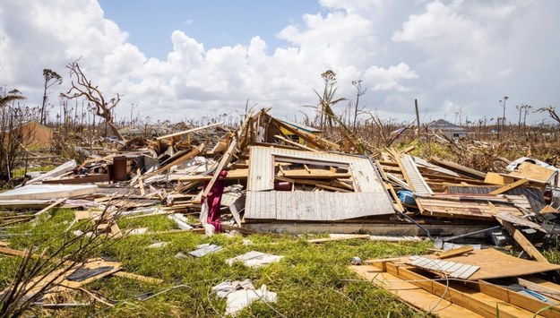 Zniszczenia po huraganie Dorian /	AA/ABACA /PAP/EPA