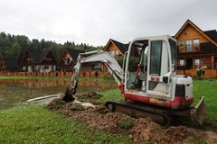  Zniszczenia po oberwaniu chmury w Witowie