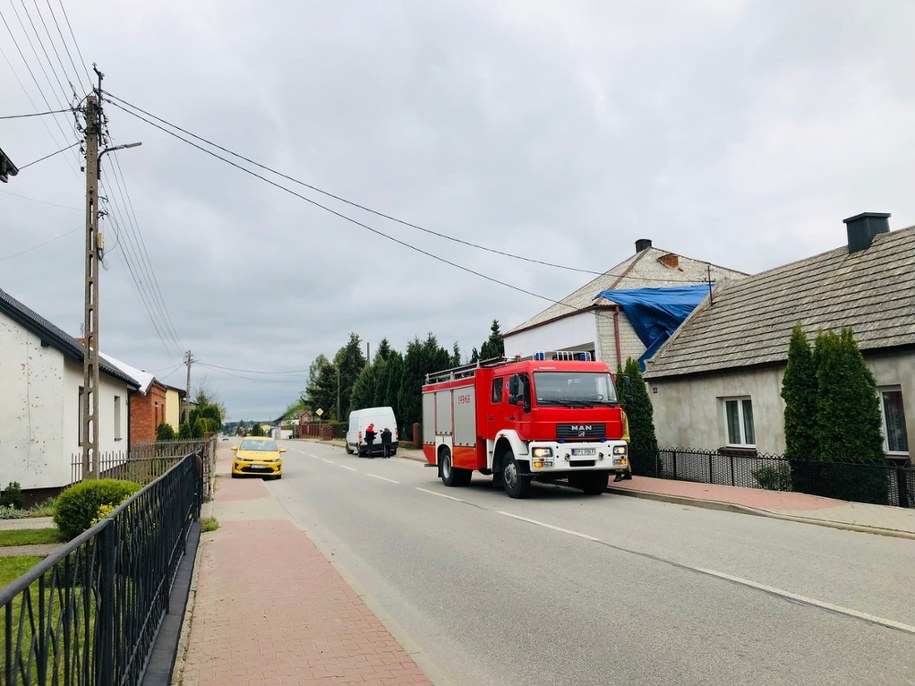 Zniszczenia po przejściu nawałnicy nad Magdalenką /Agnieszka Wyderka