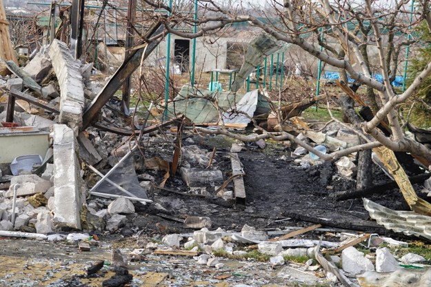 Zniszczenia po rosyjskim ataku dronów w Odessie /Alena Solomonova /PAP