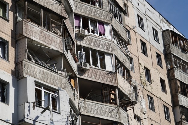 Zniszczenia po rosyjskim ataku na Odessę /Alena Solomonova /PAP