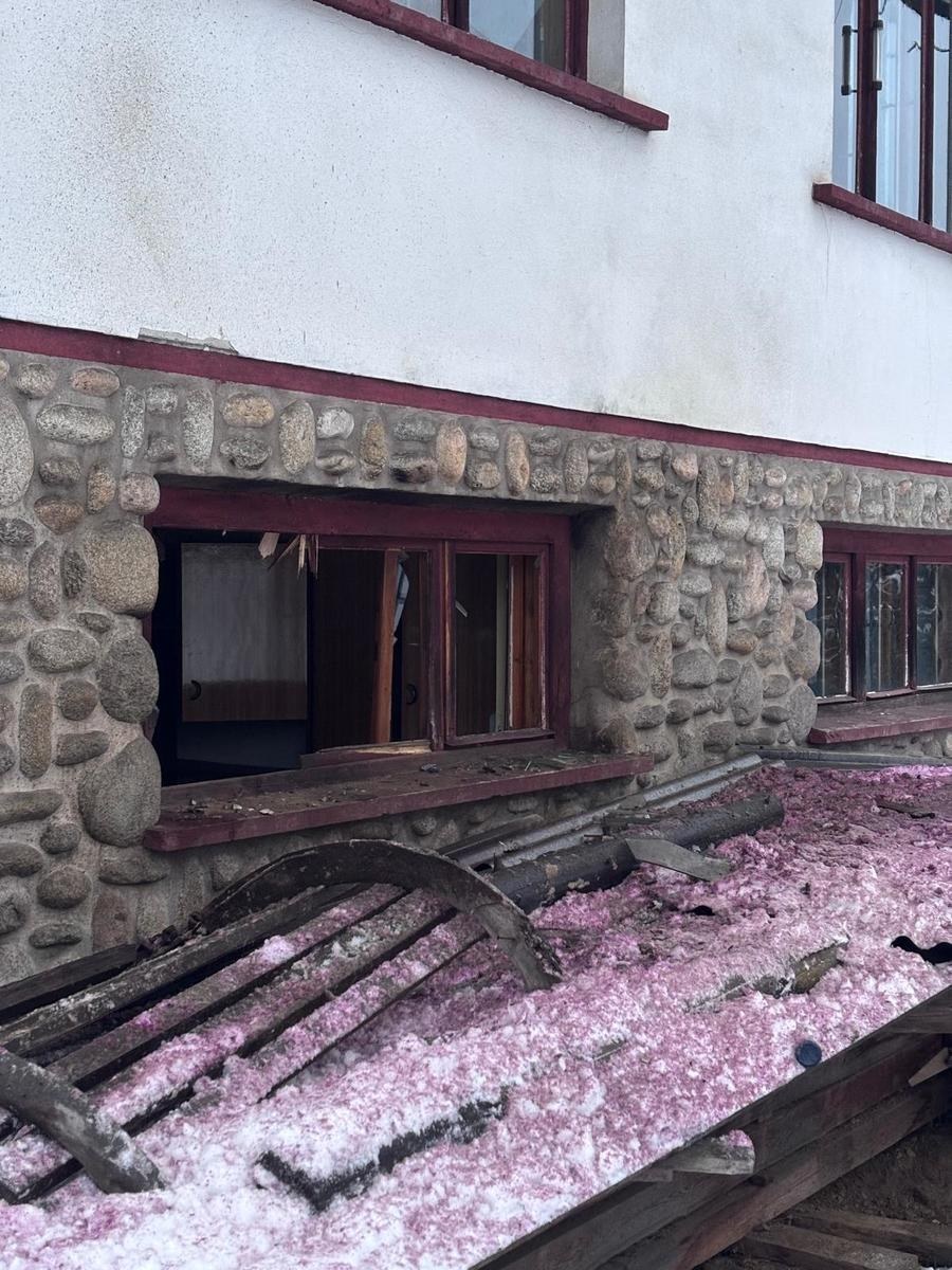 Zniszczenia po wybuchu /Małopolska Policja /Policja