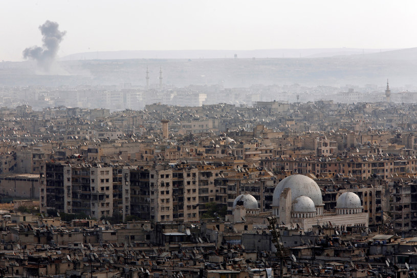 Zniszczenia w Aleppo / REUTERS/Omar Sanadiki /Agencja FORUM