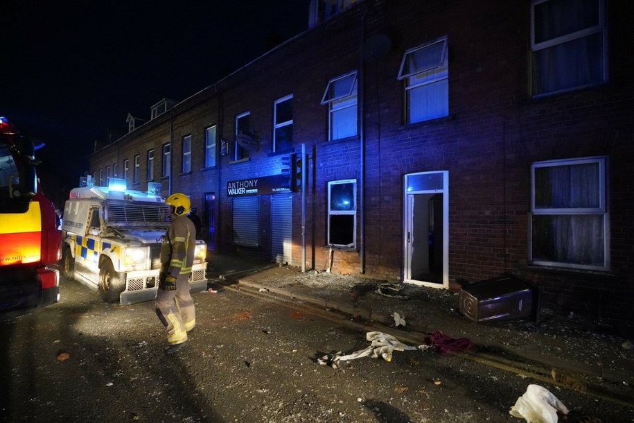 Zniszczenia w Ballymenie /Niall Carson/Press Association/East News /East News