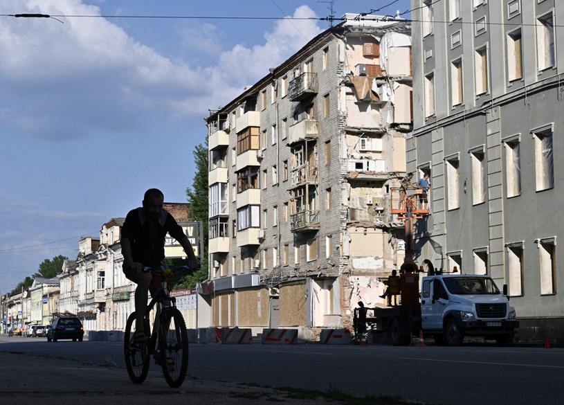 Zniszczenia w Charkowie /GENYA SAVILOV /AFP