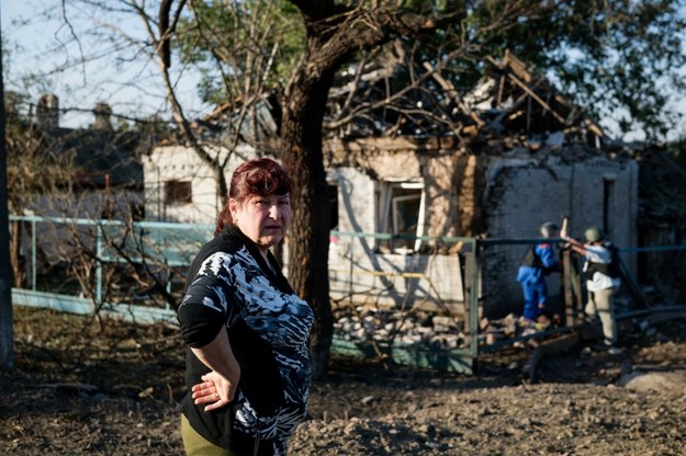 Zniszczenia w Kramatorsku we wschodniej Ukrainie po rosyjskim ataku /AA/ABACA/Abaca /East News