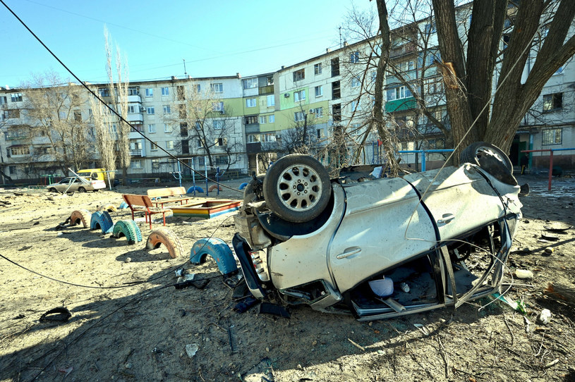 Zniszczenia w Siewierodoniecku /Albert Koshelev/UKRINFORM/SIPA/SIPA /East News