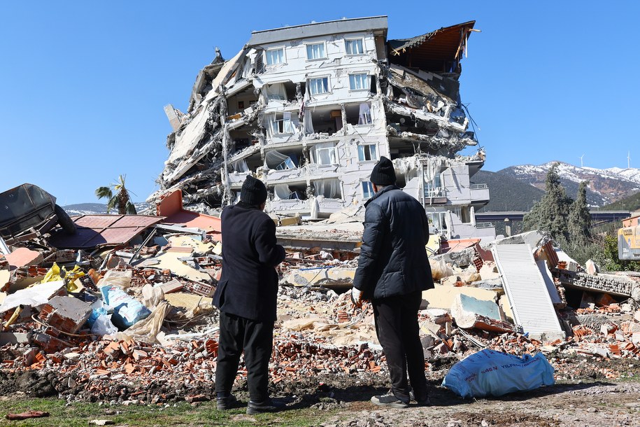 Zniszczenia w Turcji /SEDAT SUNA /PAP/EPA