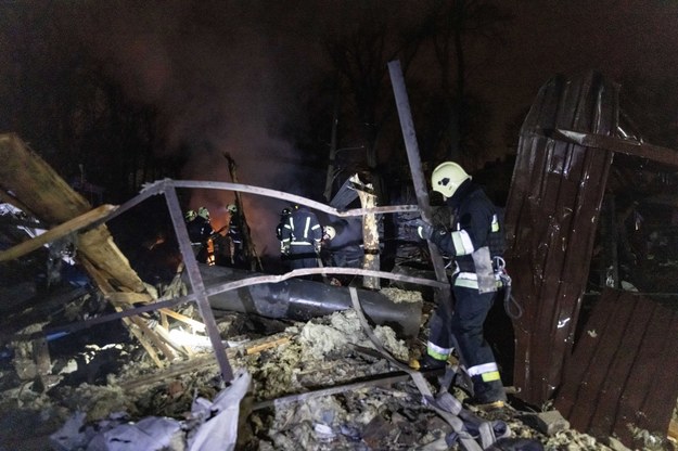 Niespokojna noc sylwestrowa w Ukrainie. Rosjanie zaatakowali dronami