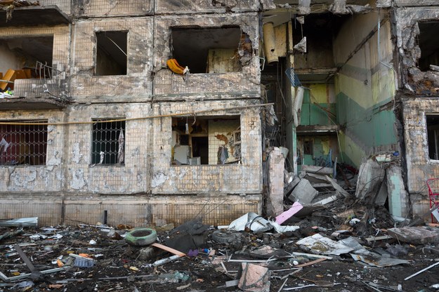 Zniszczenia wojenne w Ukrainie /Shutterstock