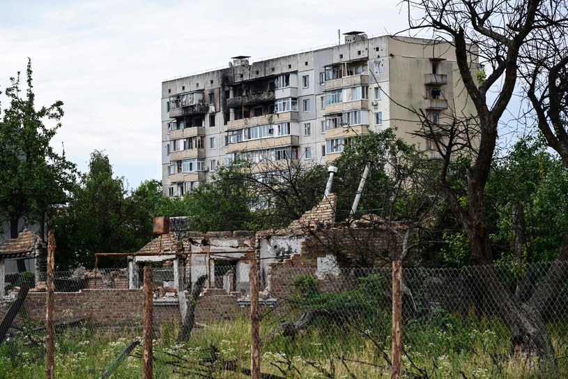 Zniszczenia wojenne w Ukrainie /MIGUEL MEDINA /AFP