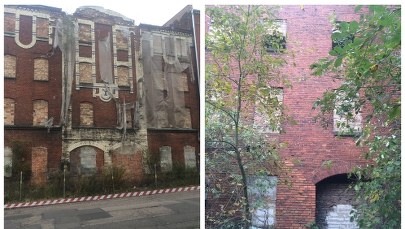 Zniszczona kamienica w Bytomiu grozi zawaleniem. "Co chwilę słychać spadające cegły i belki"