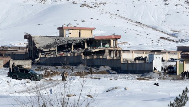 Zniszczona placówka afgańskiego wywiadu /JAWAD JALALI /PAP/EPA