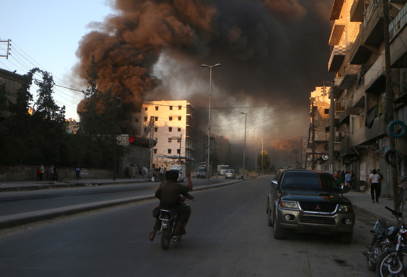 Zniszczone Aleppo /AFP