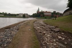 Zniszczone Bulwary w Zakolu Wisły w Krakowie &nbsp; /Fot. Krakowskie Biuro Festiwalowe