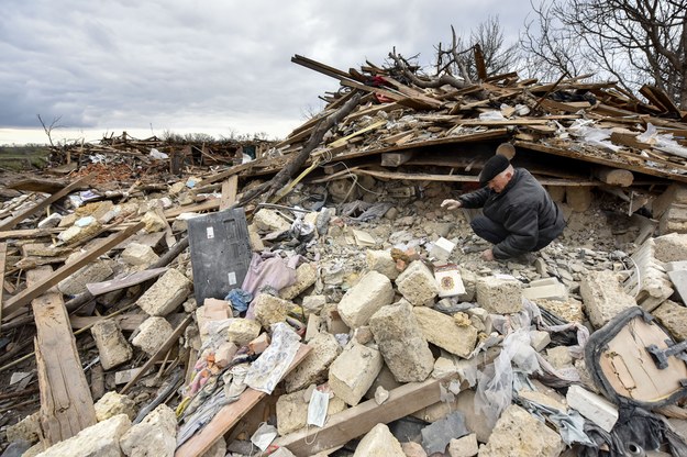 Zniszczone okolice Kijowa /OLEG PETRASYUK /PAP/EPA