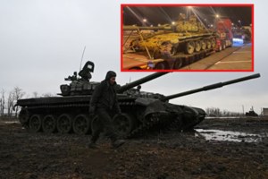Zniszczone rosyjskie czołgi „najechały” NATO. To prezent od Ukrainy