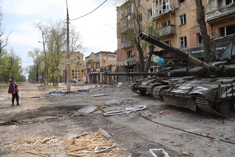 Zniszczony Mariupol /AA/ABACA /PAP