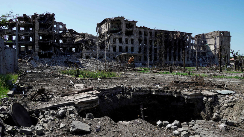 Zniszczony Mariupol /STRINGER / AFP /East News